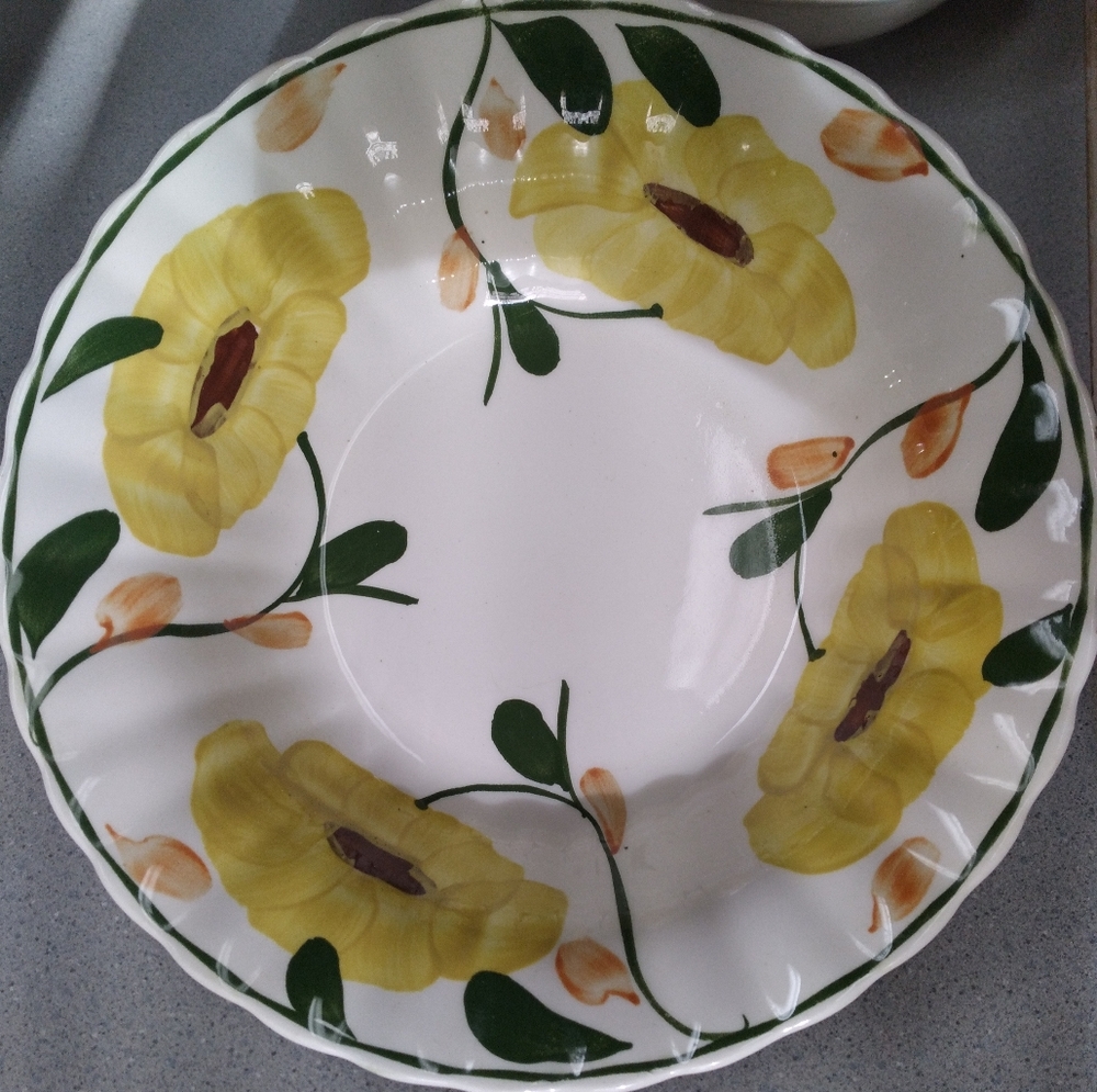 Vintage Blue Ridge Serving Bowl